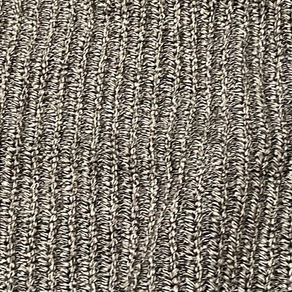 NWOT American apparel gildan crop cropped fisherman sweater zebra medium m - Picture 4 of 5